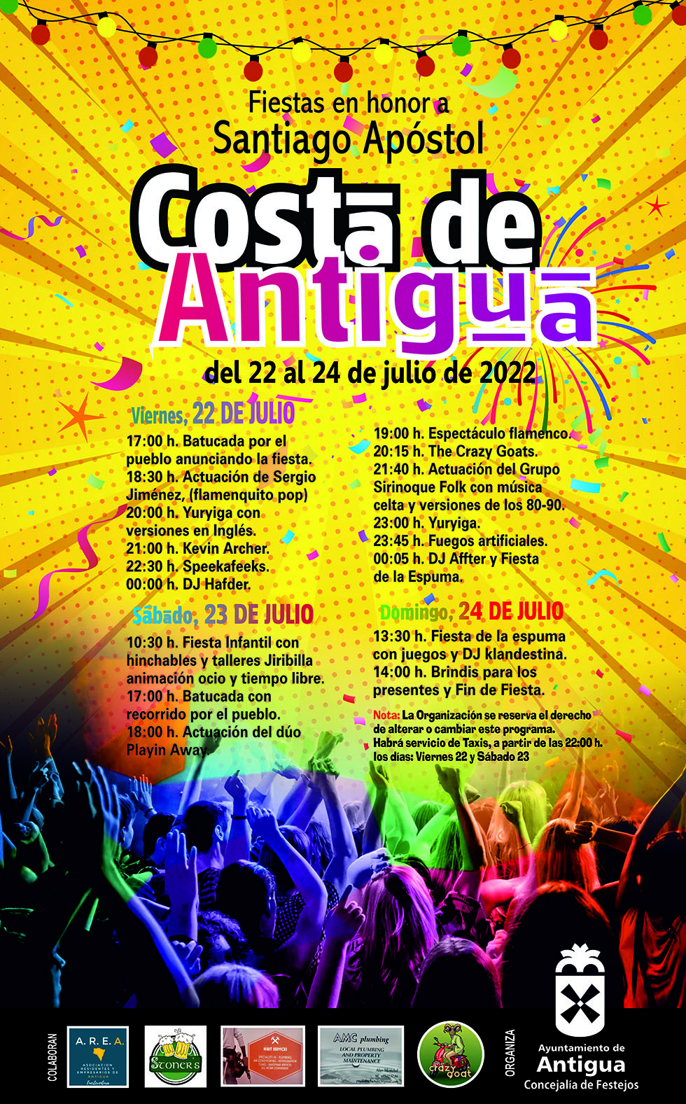 The Festivals in Honor of St. James the Apostle are Celebrated in Costa de Antigua
