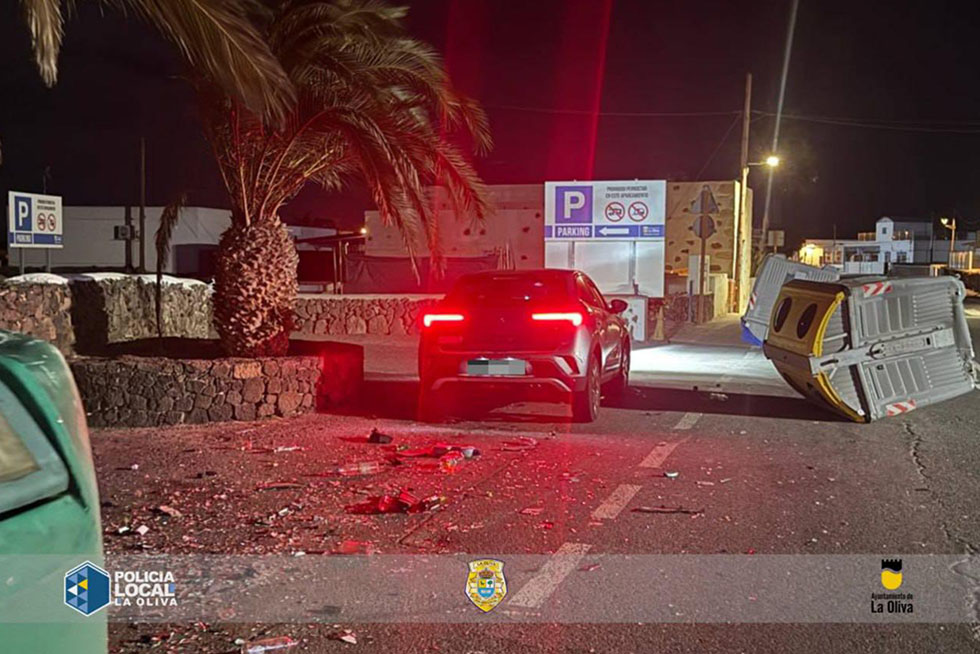 Two Drivers Investigated for Traffic Safety Offenses After Alcohol-Related Accidents in La Oliva