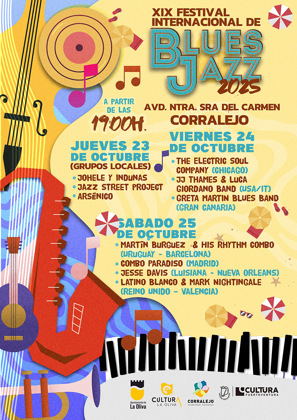 Corralejo Gears Up for the 19th International Blues and Jazz Festival